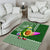 Hawaii Area Rug Aloha Funny Avocado Mix Kakau Hawaiian Tribal LT03 - Polynesian Pride