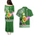 Hawaii Couples Matching Puletasi Dress and Hawaiian Shirt Aloha Funny Avocado Mix Kakau Hawaiian Tribal LT03 - Polynesian Pride
