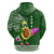 Hawaii Hoodie Aloha Funny Avocado Mix Kakau Hawaiian Tribal LT03 - Polynesian Pride