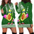 Hawaii Hoodie Dress Aloha Funny Avocado Mix Kakau Hawaiian Tribal LT03 - Polynesian Pride