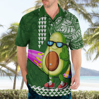 Aloha Avocado Funny Fruits Custom Hawaiian Shirt Mix Hawaiian Kakau Tribal LT03 - Polynesian Pride