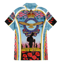 Royal New Zealand Air Force ANZAC Day Family Matching Mermaid Dress and Hawaiian Shirt Te Tauaarangi o Aotearoa LT03 - Polynesian Pride