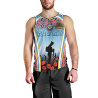 Royal New Zealand Air Force ANZAC Day Men Tank Top Te Tauaarangi o Aotearoa LT03 - Polynesian Pride