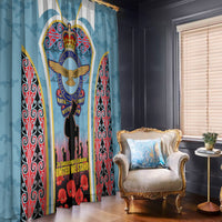 Royal New Zealand Air Force ANZAC Day Window Curtain Te Tauaarangi o Aotearoa LT03 - Polynesian Pride