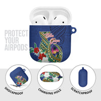 Guam Chamorro AirPods Case Tribal Latte Stone and Seal Artwork Polynesian Patterns LT03 - Polynesian Pride