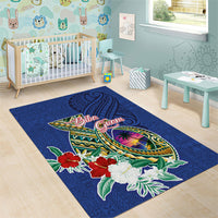Guam Chamorro Area Rug Tribal Latte Stone and Seal Artwork Polynesian Patterns LT03 - Polynesian Pride
