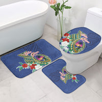 Guam Chamorro Bathroom Set Tribal Latte Stone and Seal Artwork Polynesian Patterns LT03 - Polynesian Pride