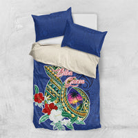 Guam Chamorro Bedding Set Tribal Latte Stone and Seal Artwork Polynesian Patterns LT03 US Twin 172cm x 218cm Multicolor - Polynesian Pride