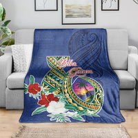 Guam Chamorro Blanket Tribal Latte Stone and Seal Artwork Polynesian Patterns LT03 - Polynesian Pride
