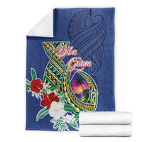 Guam Chamorro Blanket Tribal Latte Stone and Seal Artwork Polynesian Patterns LT03 - Polynesian Pride