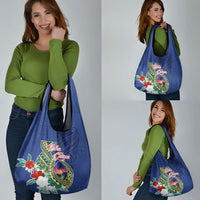 Guam Chamorro Grocery Bag Tribal Latte Stone and Seal Artwork Polynesian Patterns LT03 - Polynesian Pride