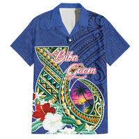 Guam Chamorro Hawaiian Shirt Tribal Latte Stone and Seal Artwork Polynesian Patterns LT03 Multicolor - Polynesian Pride