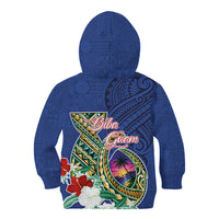 Guam Chamorro Kid Hoodie Tribal Latte Stone and Seal Artwork Polynesian Patterns LT03 - Polynesian Pride