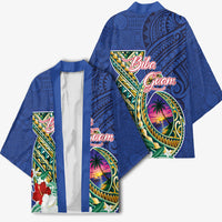Guam Chamorro Kimono Tribal Latte Stone and Seal Artwork Polynesian Patterns LT03 - Polynesian Pride