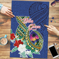 Guam Chamorro Puzzle Tribal Latte Stone and Seal Artwork Polynesian Patterns LT03 Multicolor - Polynesian Pride