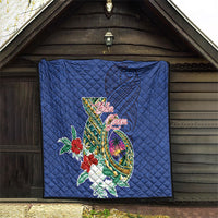 Guam Chamorro Quilt Tribal Latte Stone and Seal Artwork Polynesian Patterns LT03 - Polynesian Pride