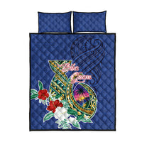 Guam Chamorro Quilt Bed Set Tribal Latte Stone and Seal Artwork Polynesian Patterns LT03 - Polynesian Pride