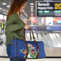 Guam Chamorro Travel Bag Tribal Latte Stone and Seal Artwork Polynesian Patterns LT03 - Polynesian Pride