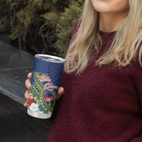 Guam Chamorro Tumbler Cup Tribal Latte Stone and Seal Artwork Polynesian Patterns LT03 - Polynesian Pride