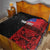 Personalised Samoa 685 Quilt Siapo Pattern and Samoa Flag Design