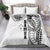 Samoa 685 Art Traditional Tattoo Pattern Bedding Set White Color