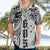 Samoa 685 Art Traditional Tattoo Pattern Hawaiian Shirt White Color