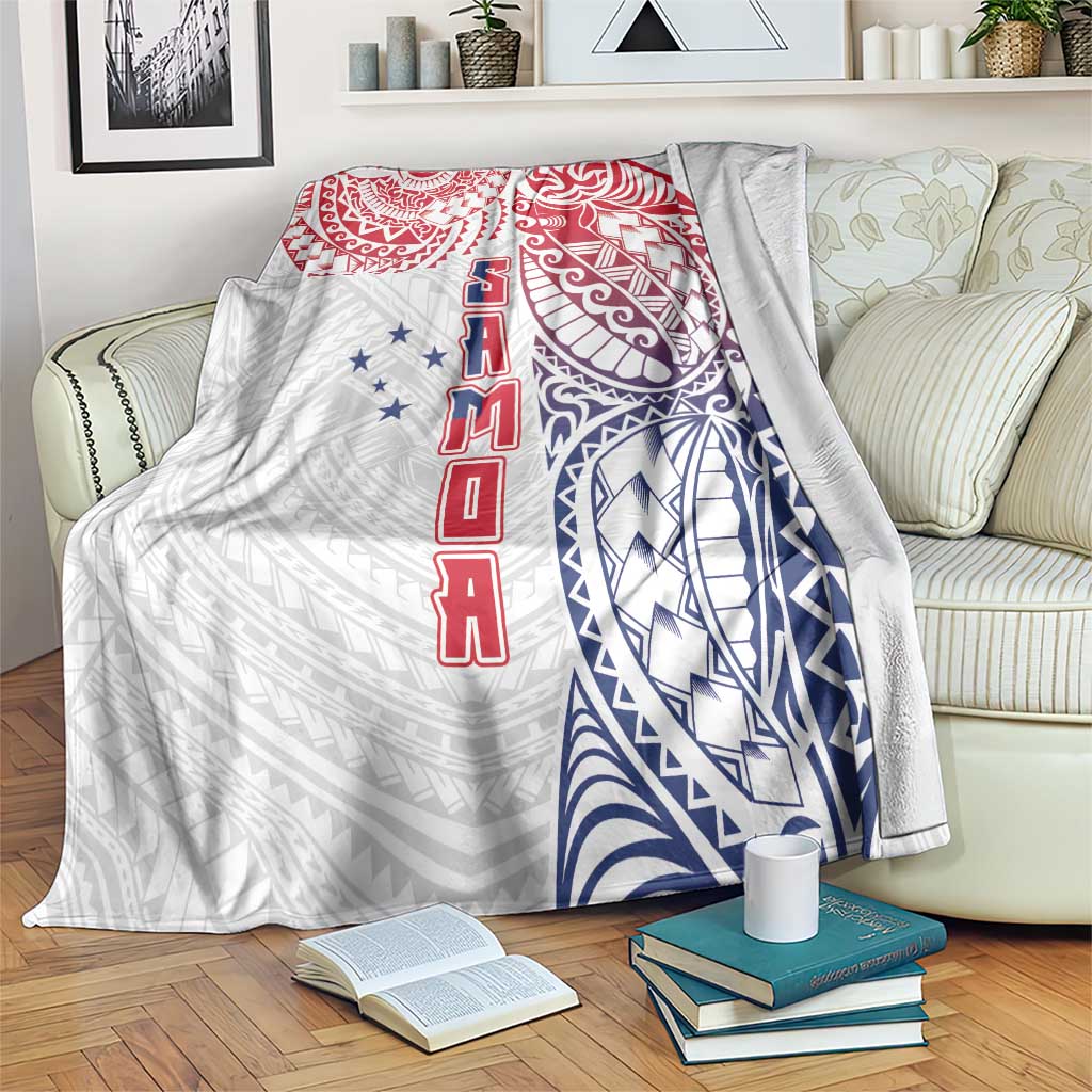 Samoa 685 Art Traditional Tattoo Pattern Blanket Gradient Color