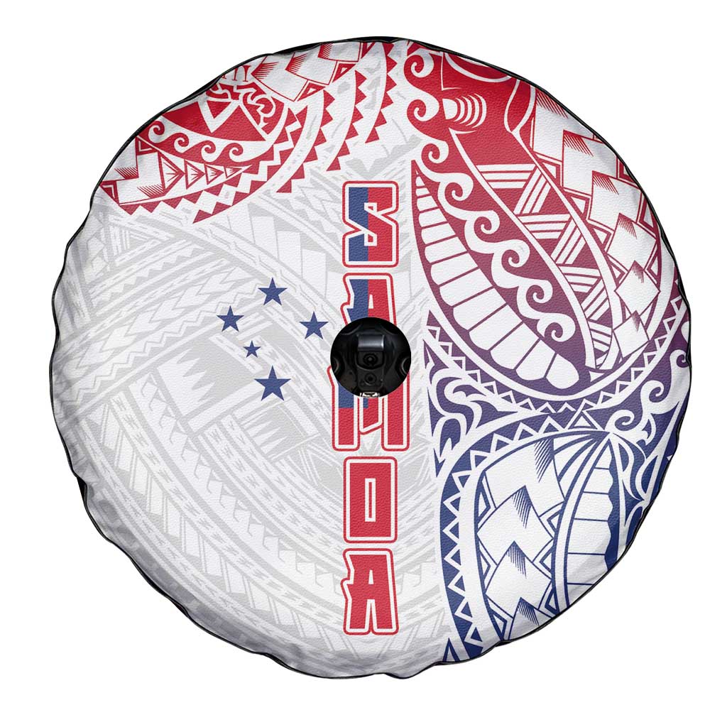 Samoa 685 Art Traditional Tattoo Pattern Spare Tire Cover Gradient Color
