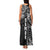 Samoa 685 Art Traditional Tattoo Pattern Family Matching Tank Maxi Dress and Hawaiian Shirt Black Color