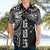 Samoa 685 Art Traditional Tattoo Pattern Hawaiian Shirt Black Color