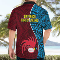 Bintangor Goroka Lahanis Rugby Hawaiian Shirt Papua New Guinea Polynesian Tattoo LT03 - Polynesian Pride