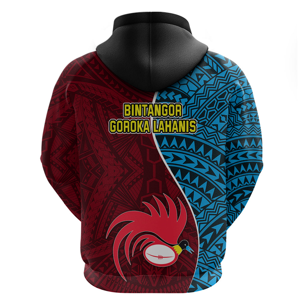 Bintangor Goroka Lahanis Rugby Hoodie Papua New Guinea Polynesian Tattoo LT03 - Polynesian Pride