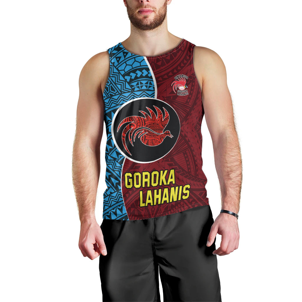 Bintangor Goroka Lahanis Rugby Men Tank Top Papua New Guinea Polynesian Tattoo LT03 - Polynesian Pride