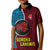 Custom Bintangor Goroka Lahanis Rugby Kid Polo Shirt Papua New Guinea Polynesian Tattoo LT03 Kid Red - Polynesian Pride