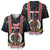 Personalised Vanuatu Christmas Baseball Jersey Polynesian Tribal Snow Style LT03 - Polynesian Pride