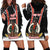 Personalised Vanuatu Christmas Hoodie Dress Polynesian Tribal Snow Style LT03 - Polynesian Pride