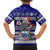 Samoa Christmas Hawaiian Shirt The Santa Coat of Arms with Samoa Bracelet Pattern LT03 - Polynesian Pride