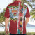 New Zealand Merry Christmas Hawaiian Shirt Maori Animals, Koru Tattoo - Red Xmas Style