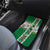 New Zealand Merry Christmas Car Mats Maori Animals, Koru Tattoo - Green Xmas Style