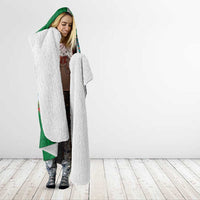 New Zealand Merry Christmas Hooded Blanket Maori Animals, Koru Tattoo - Green Xmas Style LT03 - Polynesian Pride