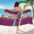 New Zealand Merry Christmas Sarong Maori Animals, Koru Tattoo - Pink Xmas Style