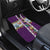 New Zealand Merry Christmas Car Mats Maori Animals, Koru Tattoo - Purple Xmas Style