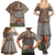 Hawaii Family Matching Summer Maxi Dress and Hawaiian Shirt Aloha Volcano Mix Kakau Hawaiian Tribal LT03 - Polynesian Pride