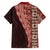 Tonga Fonulei and Ngatu Pattern Family Matching Off Shoulder Maxi Dress and Hawaiian Shirt LT03 - Polynesian Pride