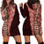 Tonga Fonulei and Ngatu Pattern Hoodie Dress LT03 - Polynesian Pride