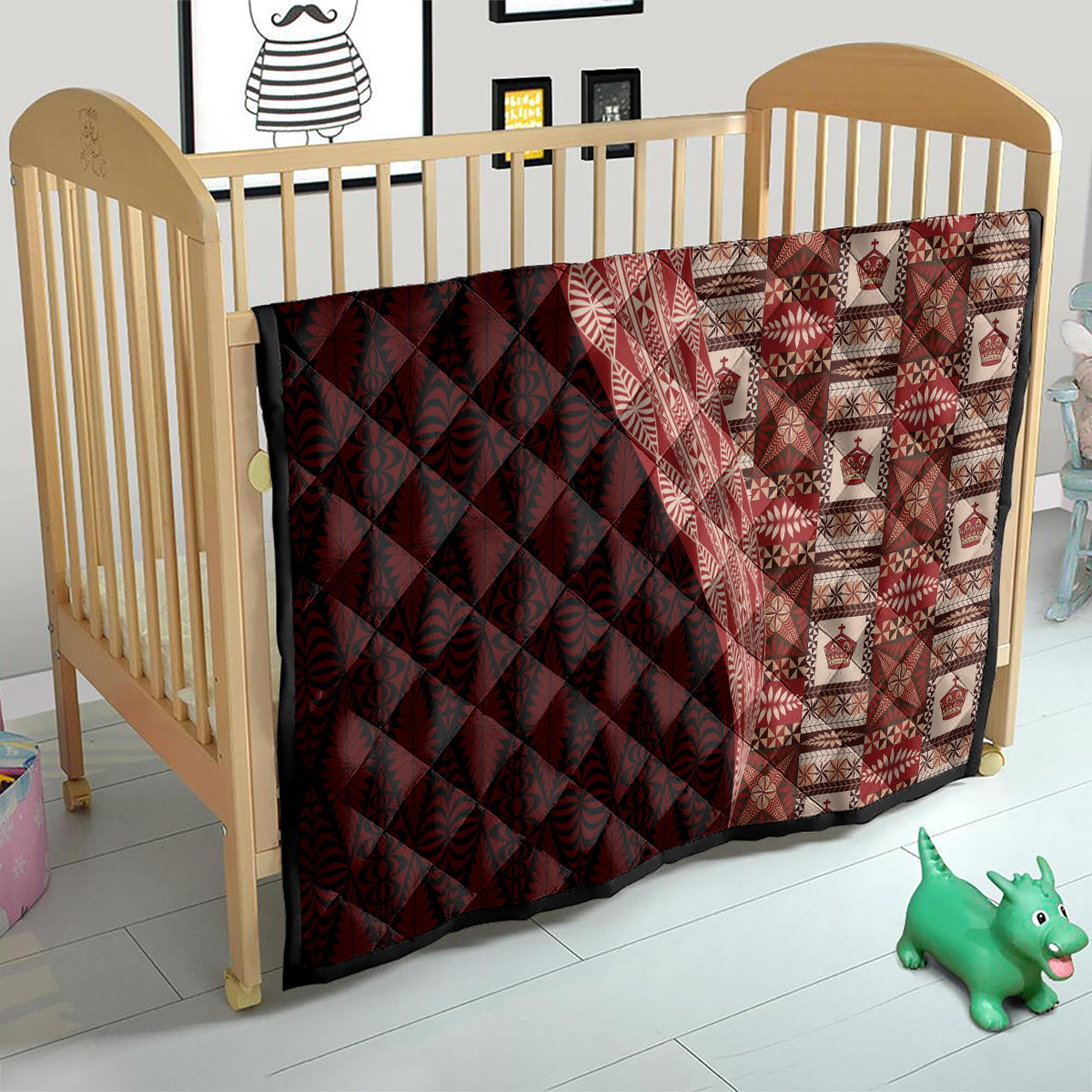 Tonga Fonulei and Ngatu Pattern Quilt LT03 - Polynesian Pride