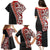 New Zealand Maori Stylized Koru Family Matching Puletasi and Hawaiian Shirt LT03 - Polynesian Pride