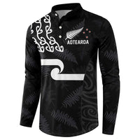New Zealand Rugby Custom Button Sweatshirt The Champions Aotearoa