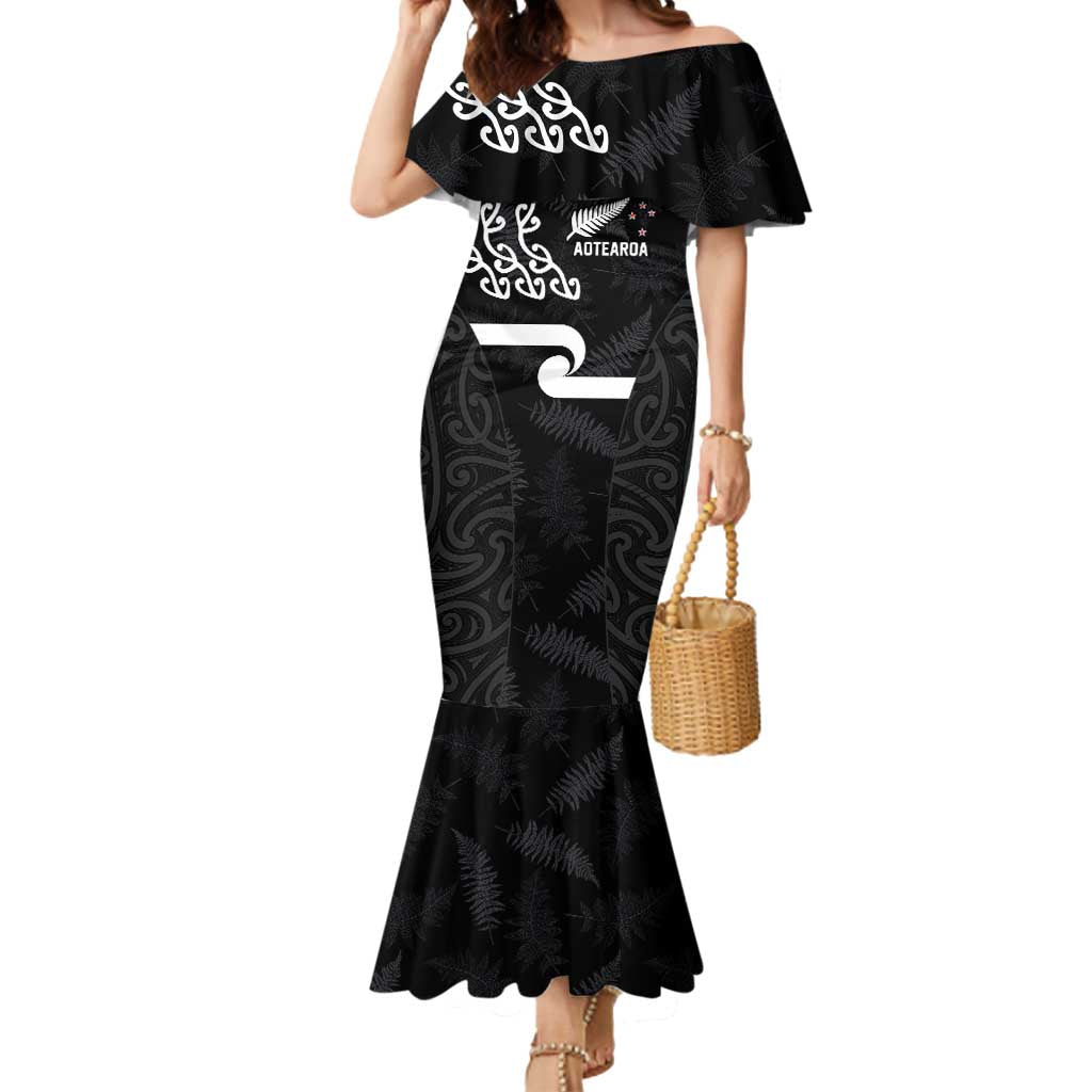 New Zealand Rugby Custom Mermaid Dress The Champions Aotearoa