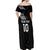 New Zealand Rugby Custom Off Shoulder Maxi Dress The Champions Aotearoa